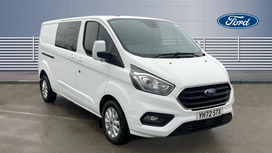 Ford Transit Custom 300 L2 Diesel Fwd 2.0 EcoBlue 170ps Low Roof D/Cab Limited Van Auto